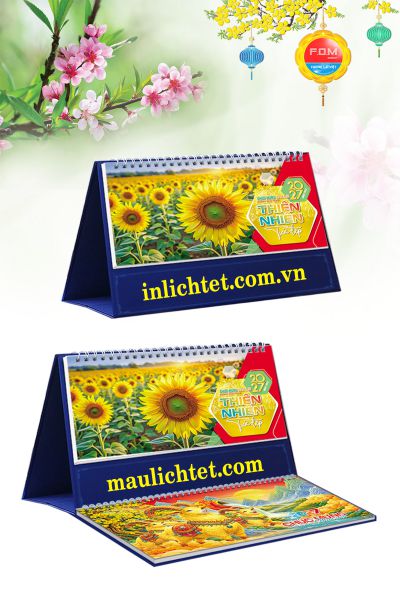 Lịch để bàn 13 tờ Phong Cảnh Thiên Nhiên