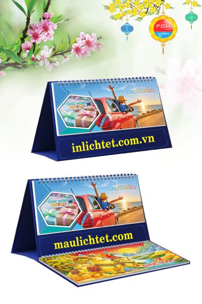 In Lịch để bàn 13 tờ Quà Tặng Cuộc Sống