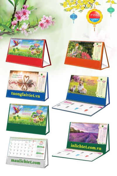 In Lịch để bàn 15 tờ Cảm Hứng Mỗi Ngày